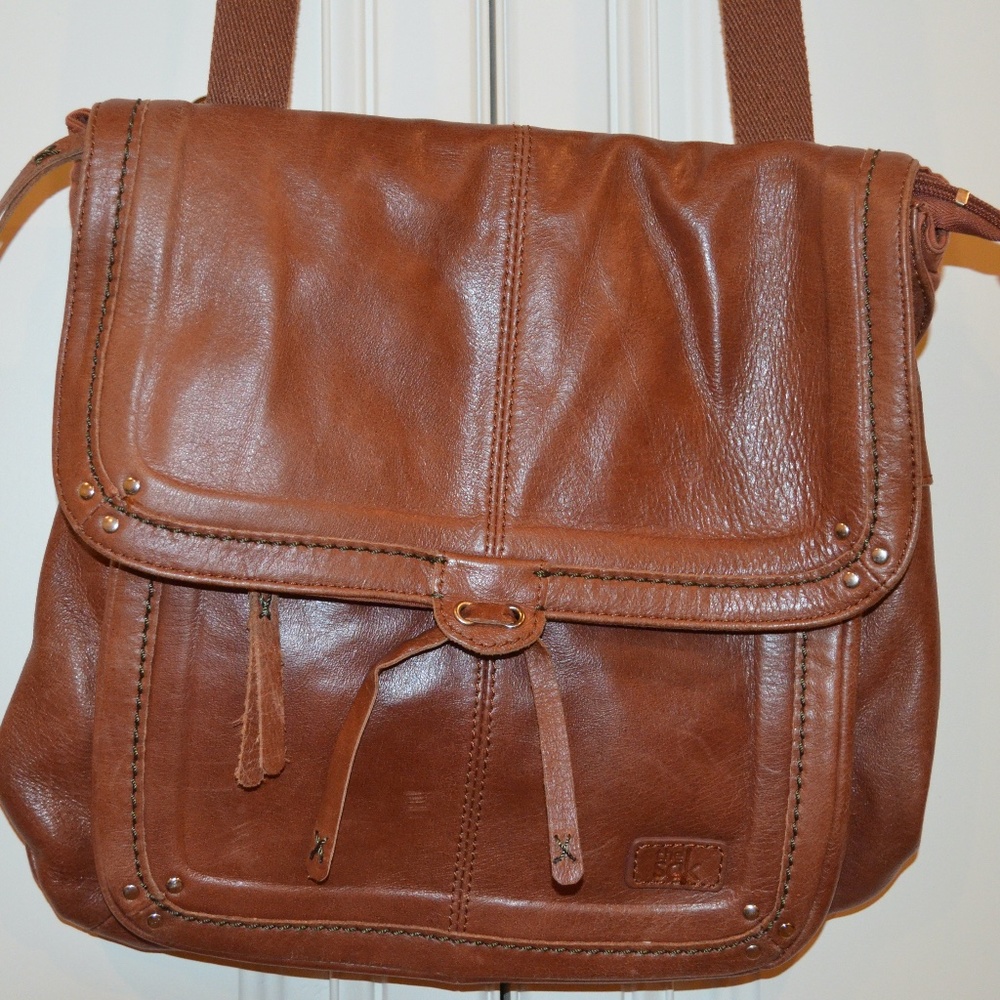 Brown leather the SAK  backpack & crossbody NWOT